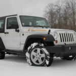 Jeep Wrangler without frost inside the windshield