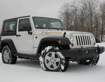Jeep Wrangler without frost inside the windshield