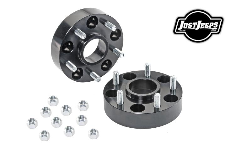 SpiderTrax wheel spacer in black for 2007-18 Jeep Wrangler JK/JKU