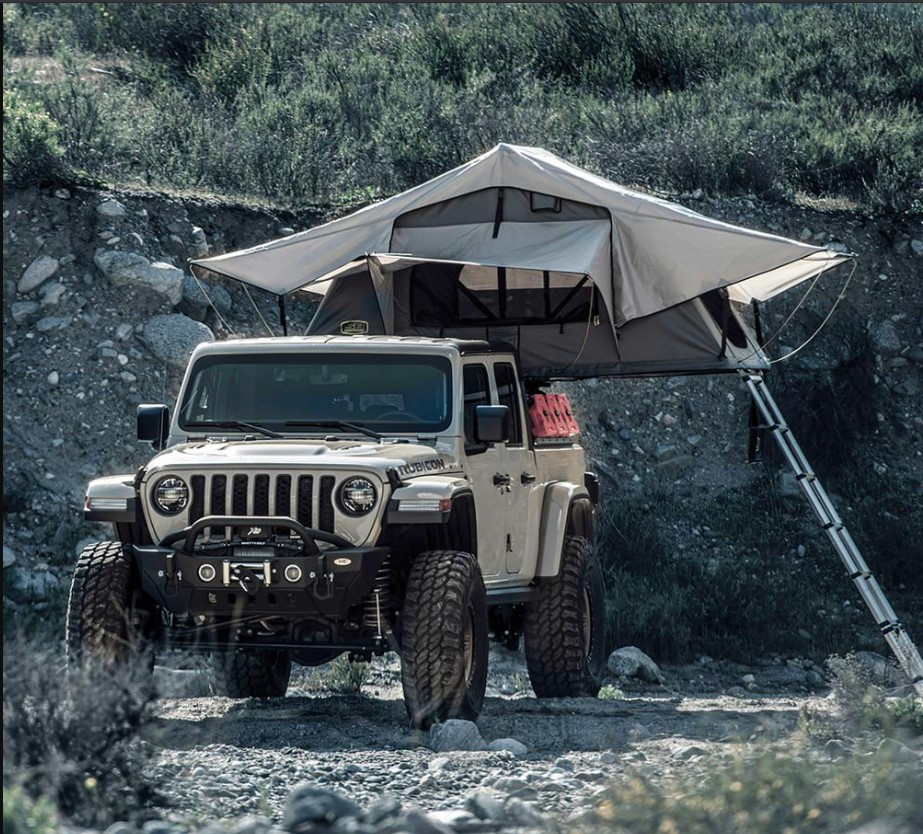 Just Jeeps Smittybilt GEN2 Overlander Standard Tent - Jeep Wrangler JK