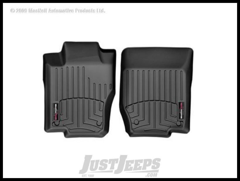Just Jeeps Weathertech Digitalfit Front Floor Liner In Black For