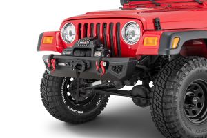 Carnivore Front Stubby Bumper for 97-06 Jeep Wrangler TJ & Unlimited 12056-
