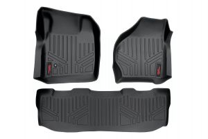 Rough Country Floor Mats FR & RR Crew Cab For 99-07 Ford F-250/F-350 Super Duty 2WD/4WD M-52002