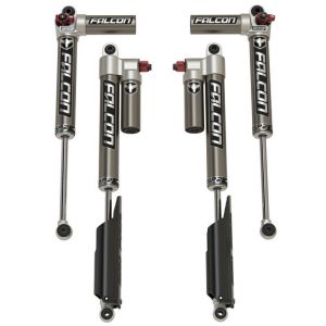 Teraflex Falcon SP2 3.3 Fast Adjust Piggyback Shocks for 20-26+ Jeep Gladiator JT- EcoDiesel Overland & Rubicon 14-02-33-400-002-