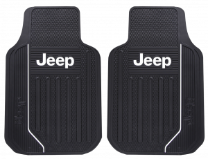 Plasticolor Jeep Logo Elite Series Front Floor Mats For Universal Application 001616R01
