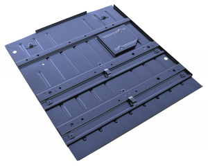 Keyparts Cargo Floor Assembly for 76-86 Jeep CJ7 0479-322