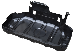 KeyParts Fuel Tank Skid Plate for 97-06 Jeep Wrangler TJ & 04-06 Wrangler TLJ 0485-301
