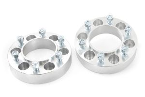 Rough Country 1.5 Inch Wheel Spacers 6x5.5 For 10-24 Toyota 4Runner 10089