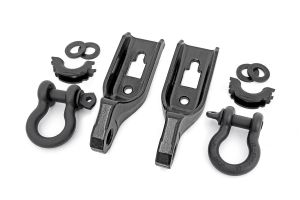 Rough Country Tow Hook Brackets D-Ring Combo For 2009-2020 Ford F-150 2WD/4WD RS158