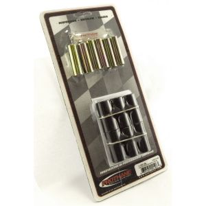 Rugged Ridge Leaf Spring Bushing Kit Front or Rear Black For 1955-75 Jeep CJ Series 1-1001BL