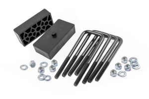 Rough Country 1.5 Inch Block & U-Bolt Kit Chevy Silverado 2500 HD 2WD/4WD (2001-2010)2001-2010 6573
