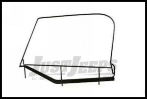 Rampage Window Frame Only Pair (For Soft Upper Half Doors) For 1997-06 Jeep Wrangler TJ 89799