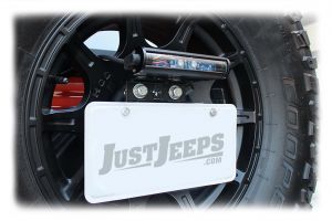 Baja Designs Spare Tire Mounting Bracket For RTL-M LED Brake Light For 2007-18 Jeep Wrangler JK 2 Door & Unlimited 4 Door Models 107003