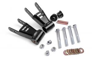 Rough Country ½" Rear Adjustable Shackle Lift Kit For 1984-01 Jeep Cherokee XJ (Fits With 4-6" Lift) 1077