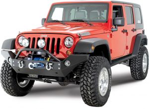 Rock Hard 4X4 Full Width Front Bumper for 07-18 Jeep Wrangler JK, JKU RH5005-