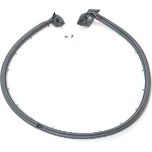 Fairchild Industries Driver Side Half Steel Door Weather Seal for 97-06 Jeep Wrangler TJ & Unlimited D3039