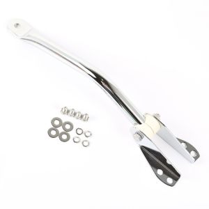 Rugged Ridge Left Arm And Bracket Chrome For 1955-86 Jeep CJ 11012.01