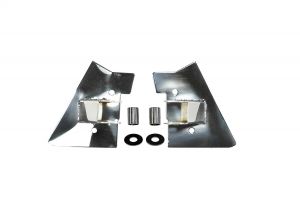 Rugged Ridge Mirror Relocation Brackets Stainless Steel 1997-02 For Jeep Wrangler TJ Models 11026.02