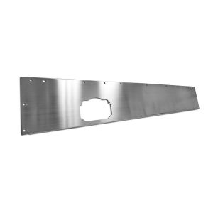 Rugged Ridge Dash Panel Replacement Stainless Steel Blank For 1976-86 Jeep CJ Models 11144.10