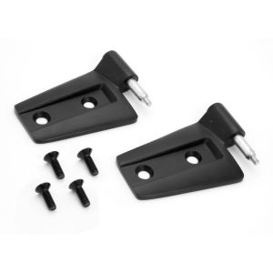 Buy Rugged Ridge Passenger Side Door Hinge Set in Black Powder Coat For 2007-18  Jeep Wrangler JK 2 Door & Unlimited 4 Door Models  for CA$