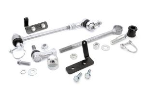 Rough Country Front Sway Bar Quick Disconnects For 1984-01 Jeep Cherokee, Comanche Pick Up & Grand Cherokee ZJ With 3½- 6" Lift 1128