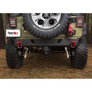 Rugged Ridge Rear Spartan Bumper For 2007-18 Jeep Wrangler JK 2 Door & Unlimited 4 Door Models 11548.21