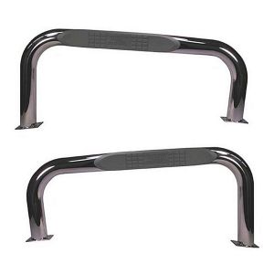 Rugged Ridge Side Step Bars Stainless Steel for 1997-06 TJ Wrangler and Rubicon 11593.04