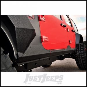 Rugged Ridge Steel Body Armor Cladding For 2007-18 Jeep Wrangler JK Unlimited 4 Door Models 11615.10