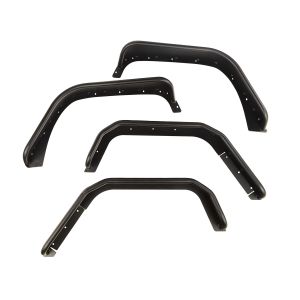 Rugged Ridge Steel Tube Fender Flares, F/R Set for 07-18 Wrangler JK 11615.48