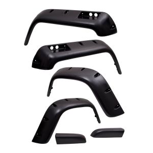 Rugged Ridge 6" All Terrain Fender Flare Kit For 1987-95 Jeep Wrangler YJ Models 11632.10