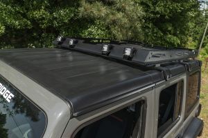 Rugged Ridge Roof Rack With Basket For 2018+ Jeep Wrangler JL Unlimited 4 Door Models 11703.04
