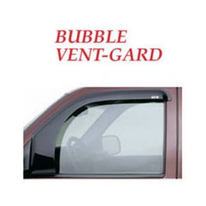 GT Styling Bubble Vent-Gard Side Window Deflectors in Smoke for 84-01 Jeep Cherokee XJ 4-Door 82144S