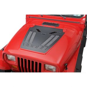 HyLine OffRoad Louvered Hood Panel for 87-95 Jeep Wrangler YJ 200500110-