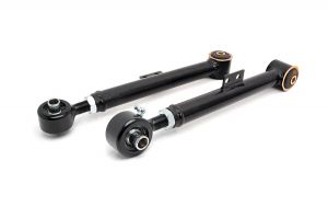 Rough Country Rear Upper Adjustable Control Arms For 1997-06 Jeep Wrangler TJ & TJ Unlimited Models & 1993-98 Jeep Grand Cherokee ZJ 11990