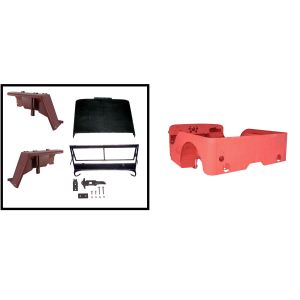 Omix-ADA Body Tub Kit Steel For Ford GPW 1941-45 Includes body tub, hood, 2 fenders and windshield frame 12001.04