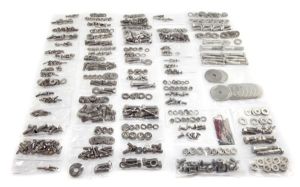 Omix-ADA Stainless Steel Body Fastener Kit (785 pc) For 1976-86 Jeep CJ7 With Hard Top 12215.06