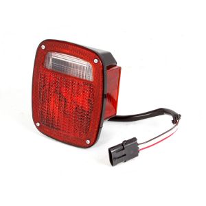 Omix-ADA Tail Light With Black Housing Right Hand For 1998-06 Jeep Wrangler TJ Models 12403.48