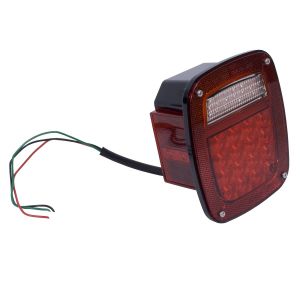 Rugged Ridge Driver Side LED Tail Light by 1976-06 Wrangler YJ TJ and CJ Series 12403.83