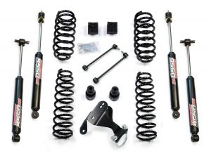 TeraFlex 2.5" Suspension Lift Kit Basic With 9550 Shocks For 2007-18 Jeep Wrangler JK 2 Door Models 1251002