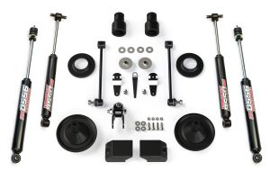 TeraFlex 2.5" Budget Boost Lift Kit With 9550 Shocks For 2007-18 Jeep Wrangler JK 2 Door & Unlimited 4 Door 1255200