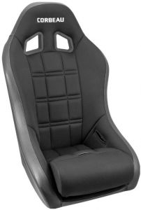 Corbeau Baja XP Suspension Seat in Black Vinyl/Cloth 68802B