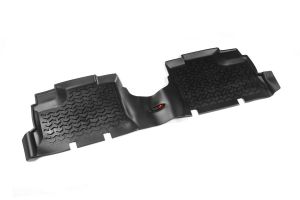 Rugged Ridge Rear Floor Liner In Black For 2007-2018 Jeep Wrangler Unlimited JK 4 Door 12950.01