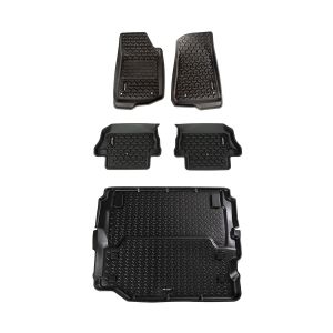 Rugged Ridge All Terrain Floor Liner 5-Piece Set For 2018+ Jeep Wrangler JL 2 Door Models 12988.07
