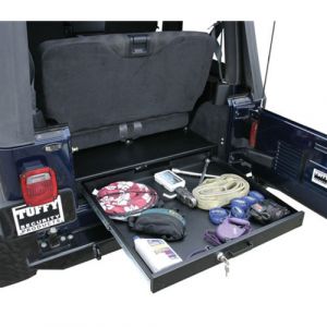 Tuffy Products Full Length Underseat Security Drawer For 1976-06 Jeep CJ Series, Wrangler YJ & TJ Model 130-01