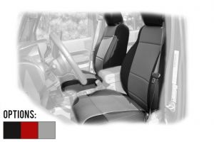 Rugged Ridge Custom Fit Neoprene Front Seat Covers For 2007-10 Jeep Wrangler JK 2 Door & Unlimited 4 Door Models 13214-