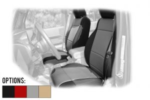 Rugged Ridge Custom Fit Neoprene Front Seat Covers For 2011-18 Jeep Wrangler JK 2 Door & Unlimited 4 Door Models 13215-
