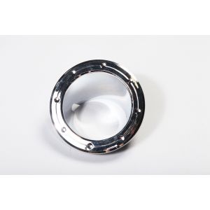 Rugged Ridge This chrome fuel filler accent trim for 07-18 Jeep Wrangler. 13311.23