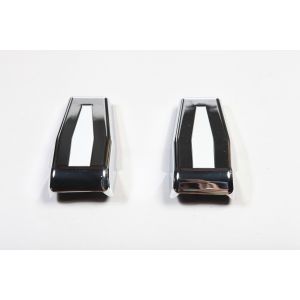 Rugged Ridge Chrome Liftgate Hinge Covers For 2007-18 Jeep Wrangler JK 2 Door & Unlimited 4 Door Models 13311.25