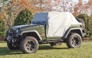 Rugged Ridge Weather Lite Cab Cover For 2007+ Jeep Wrangler JK/JL 2 Door Models 13317.10