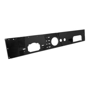 Rugged Ridge Replacement Dash Panel With Pre-Cut Gauge Holes in Black Powder Coat For 1976-86 Jeep CJ Series 13320.11
